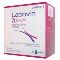 Lacovin 20 Mg/ml Solución Cutánea 4 Frascos de 60 Ml  GALDERMA