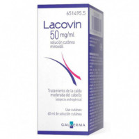 Lacovin 50 Mg/ml Solución Cutánea 1 Frasco de 60 Ml  GALDERMA