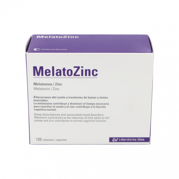 MELATOZINC 1 Mg 120 Cápsulas
