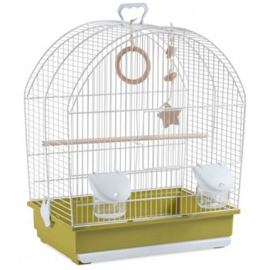 Volt Cage pour oiseaux 642 Eco Crème-olive VOLTREGÀ