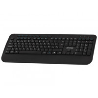 MITSAI Q300 Keyboard (Wireless - Spanish Layout - Black)