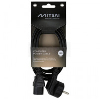 Cable de Alimentación MITSAI Basics (C13 - 1.8M - Negro)