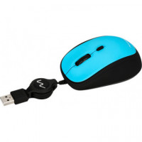 Ratón MITSAI R311 (cable USB - Casual - 2400 Dpi - Azul)