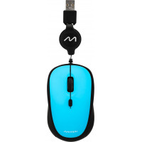MITSAI R311 Mouse (USB cable - Casual - 2400 Dpi - Blue)