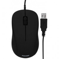 Ratón MITSAI R211 (cable USB - Casual - 1600 Dpi - Negro)