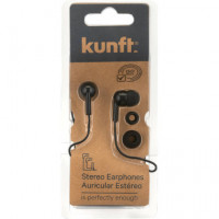 Auriculares con Cable KUNFT Soundbasiks (in Ear - Negro)