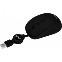 MITSAI R311 Mouse (USB cable - Casual - 2400 Dpi - Black)