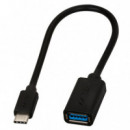 Adaptador MITSAI (usb-c - USB 3.0 - Negro)