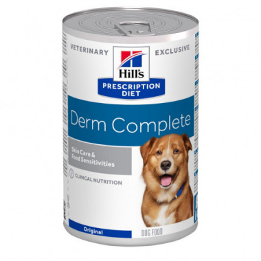 HILLS Diet Dog Derm Complet Tin 370 Gr