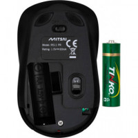 MITSAI R511 Mouse (Wireless - Casual - 2400 Dpi - Black)