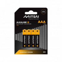 MITSAI Alkaline Batteries Aaa LR3 X4