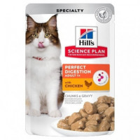 HILLS Sp Cat Ad P. Digestion Pollo 85 Gr