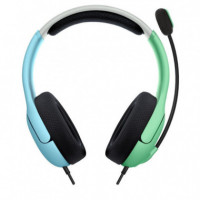 Auriculares Gaming LVL40 Azul y Verde Switch  SHINE STARS