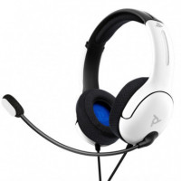 Auricular Gaming LVL40 Stereo Blanco PS4/PS5  SHINE STARS