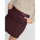 ONLY Skirt Onlbase Faux Leather Otw