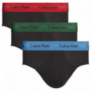 CALVIN KLEIN Pack 3 slip en coton