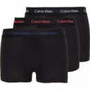 CALVIN KLEIN Boxers 3 Pack Tronco baixo
