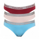 CALVIN KLEIN 3 Pack Classic Radiant Cotton Panties