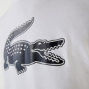 LACOSTE Camiseta Sport en Tejido de Punto Transpirable con Estampado de Cocodrilo en 3D