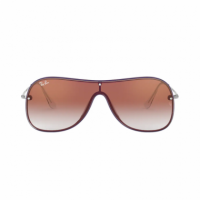 RB4311N 6375V0 Bordeaux On Top Blue Clear Gradient Red Mirror Red  RAY-BAN