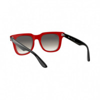 RB4368 651811 Black With Red Grey Gradient Dark Grey  RAY-BAN