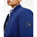 Tommy Jeans Chaqueta Bomber con Parche Logo  TOMMY HILFIGER