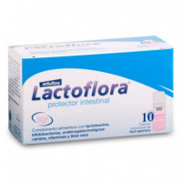 LACTOFLORA Protector Intestinal 10 Frascos Monodosis