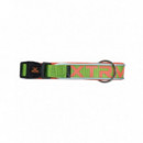 Nyc Collar X-trm Neon Flash Verde 25 Mm  NAYECO