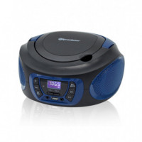 ROADSTAR CDR-365U Radio CD MP3 y USB Azul