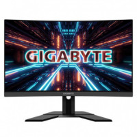 Monitor GIGABYTE 27 Curvo QHD 2560 HDMI Dp USB Reg.alt/pivot./incl. Gaming