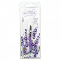 3 CLAVELES Nail Scissors Curved Nail Provence Lavender