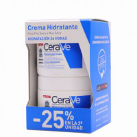 CERAVE Duplo Crema Hidratante Piel Seca 2 X 340G