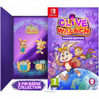 Clive 'n' Wrench With Pin Badges Set Switch  MERIDIEM