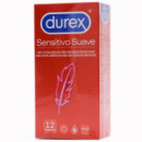 DUREX Sensitivo Suave 12 Preservativos