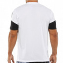 Camiseta BULLPADEL Caqueta Blanco