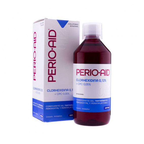 PERIO AID Colutorio Clorhexidina 0,12% + Cpc 0.05% Tratamiento