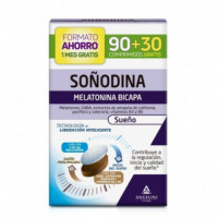 SOÑODINA Melatonina Bicapa 90 + 30 Comprimidos