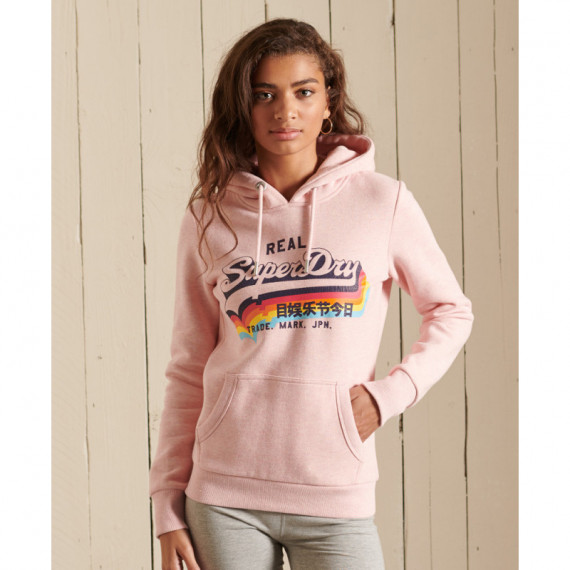 Sudadera sin Cierre con Capucha y Logo Vintage Q6M SUPERDRY - ❤️ Guanxe  Canarias