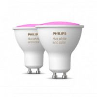 Led Bulb - Philips - HUE Pack 2X5.7W GU10 350 Lumens