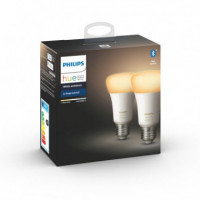 LED Bulb - Philips - HUE Pack 2X8.5W A60 E27 806 Lumens