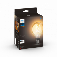 Led Bulb - Philips - HUE Filament Globe Pack 1X7W G93 E27 550 Lumens