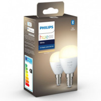 Led Bulb - Philips - HUE Pack 2X5.5W Luster E14 470 Lumens