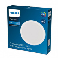 Foco Empotrable Led · PHILIPS · Meson Surface 24W 4000K