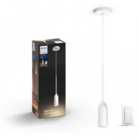 Lámpara Colgante · Philips · HUE Devote Blanco Regulable E27 1X8.5W