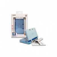 Silicone Case N3DS Complete Pack 15 Units Color White and Blue BLADE