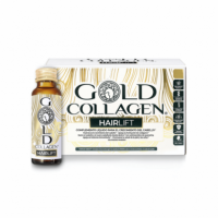 Gold Collagen Hairlift 10 Frascos 50 Ml  MINERVA RESEARCH LABS