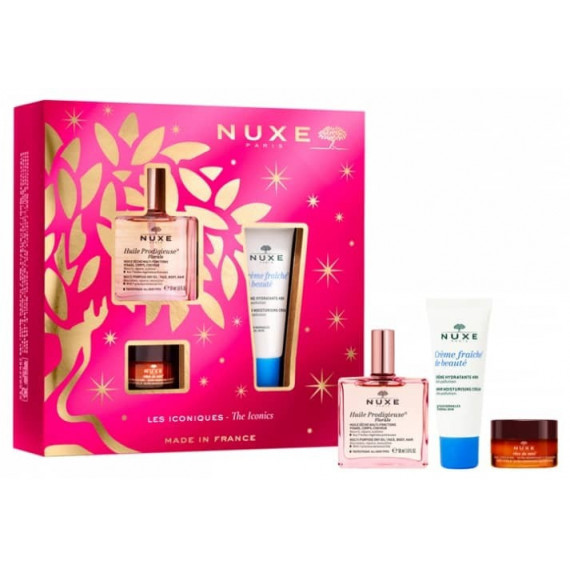 NUXE Navidad Cofre Huile Prodigieuse Aceite Floral 50ML Ref: 02272 (pack Lim.)