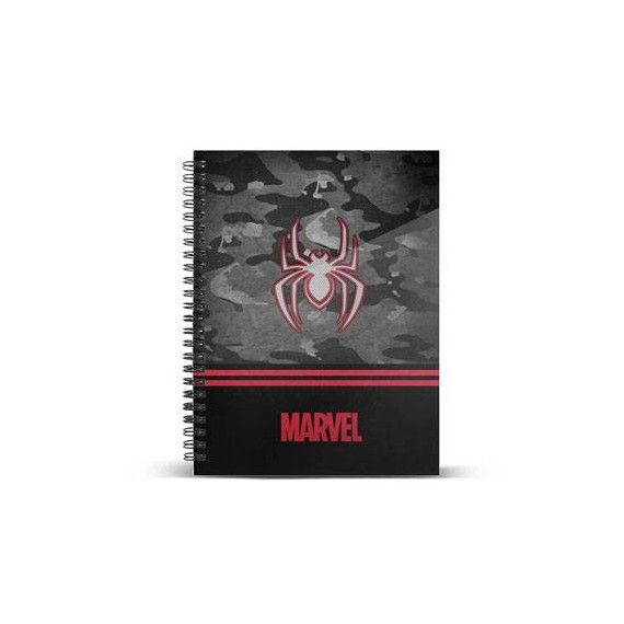 Marvel Libreta A4 Spider-Man Dark