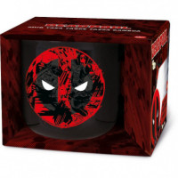 Taza Deadpool Desayuno en caja regalo Marvel