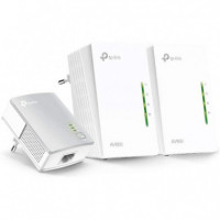 Powerline TP-LINK TL-WPA4220TKIT Kit 2XWPA4220 + 1XPA4010 Wifi 300MB